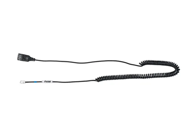 Axtel QD/RJ - coiled, 0,5 - 2m, 02