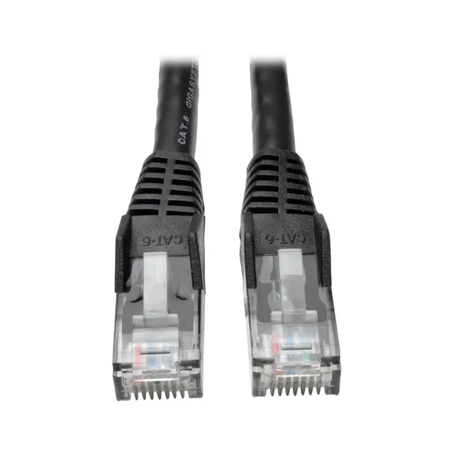 CAT6 GIGABIT SNAGLESS MOLDED/, czarny, 4,6 m