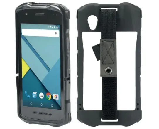 PROTECH TPU CASE FOR SM 10/15/ELASTIC HAND STRAP W/ STYLUS BLK