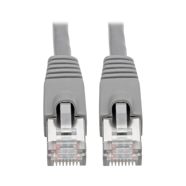 CAT6A 10G SNAGLESS SHIELDED ST/P ETHERNET CABLE (RJ45 M/M) POE, szary, 3 m