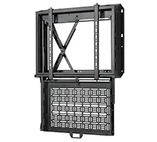 Flat Screen Wall Mount With Pull-down AV Storage Tray (VESA 600 x 400)