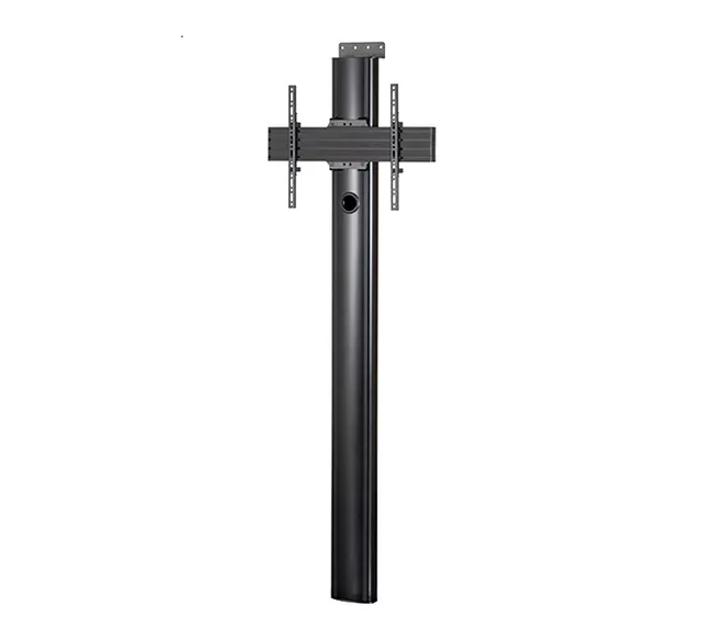MODE-AL - Premium Floor-to-Wall Single Screen UC Stand (VESA 600 x 400) - 2m, 2 m, czarny