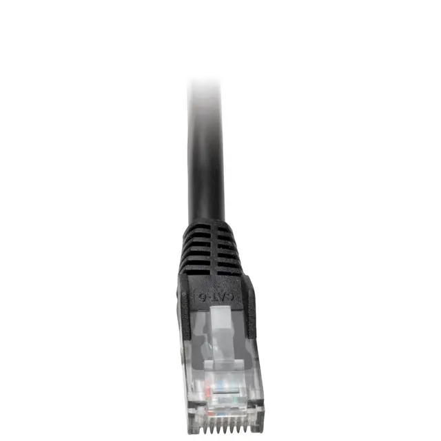 CAT6 GIGABIT SNAGLESS MOLDED/, czarny, 0,6 m