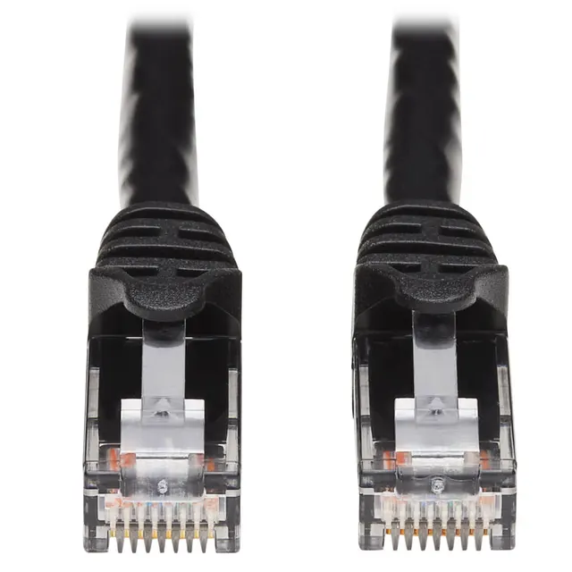 Cat6a 10G Snagless UTP Ethernet Cable (RJ45 M/M), Black, 3 ft. (0.91 m)