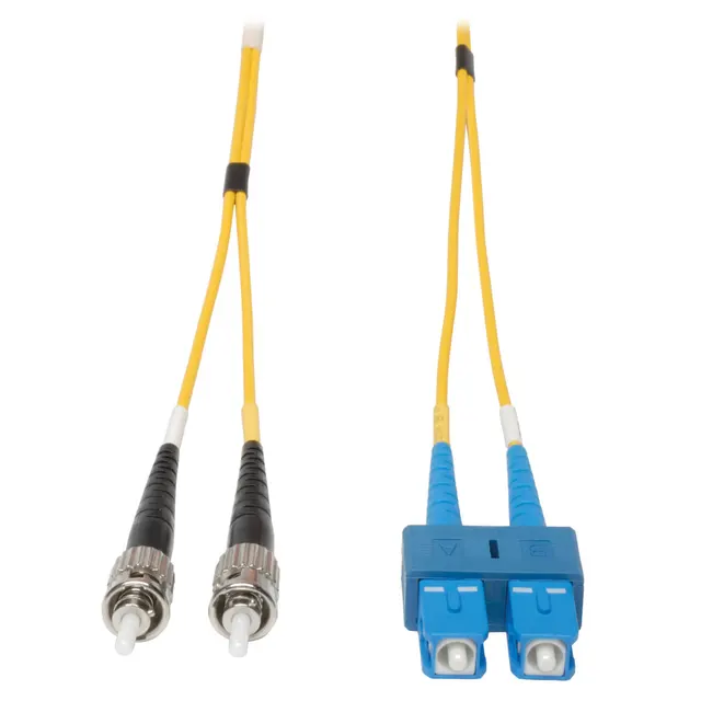 Duplex Singlemode 9/125 Fiber Patch Cable (SC/ST), 5M (16 ft.)