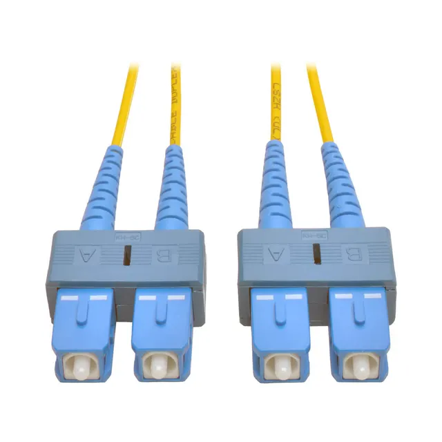 Duplex Singlemode 9/125 Fiber Patch Cable (SC/SC), 10M (33 ft.)