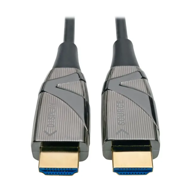 HIGH-SPD HDMI 2.0 FIBER ACTIVE/AOC 4KX2K HDR 4-4-4 M/M BLK 100M