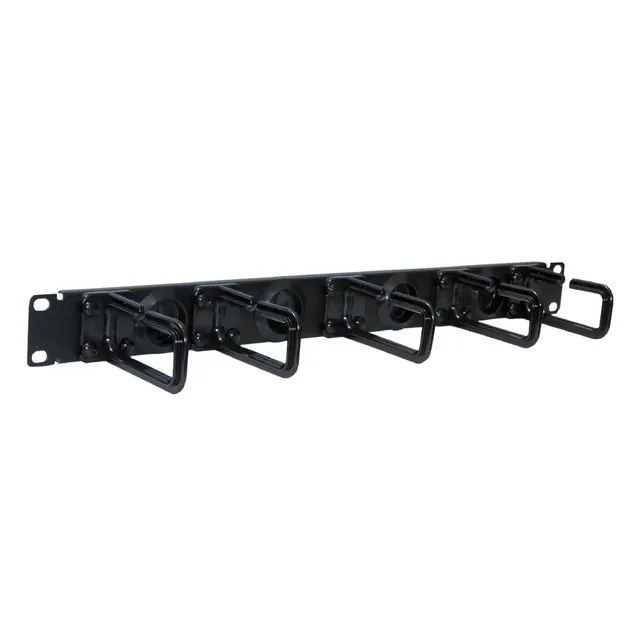 SmartRack 1U Horizontal Cable Manager - Flexible ring type