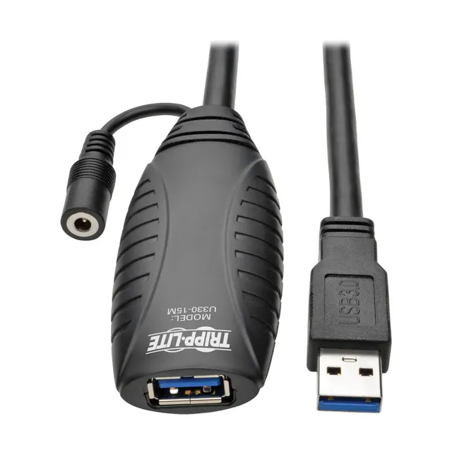 15M USB 3.0 ACTIVE EXTENSION/REPEATER CABLE USB-A M/F