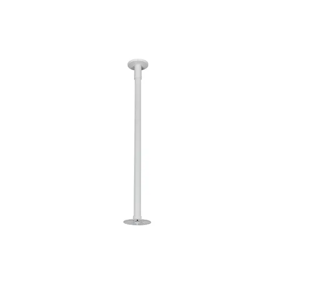 SYSTEM V - CCTV Ceiling Mount for Dome Surveillance Cameras - 1m Ø38mm Pole