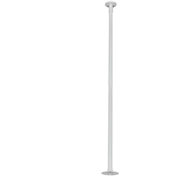 SYSTEM V - CCTV Ceiling Mount for Dome Surveillance Cameras - 2m Ø38mm Pole