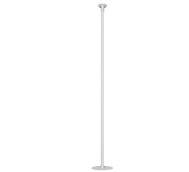SYSTEM V - CCTV Ceiling Mount for Extra-Large Dome Surveillance Cameras - 2m Ø38mm Pole