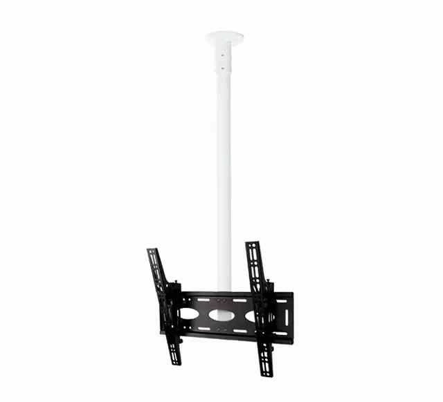 Flat Screen Ceiling Mount with Tilt (VESA 600 x 400) - 1m Ø50mm Pole