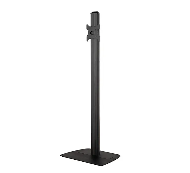 Flat Screen Floor Stand (VESA 200 x 200) - 1.8m Column, czarny