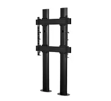 MODE-AL - Premium Bolt-Down Single Screen Twin Column UC Stand - (VESA 900 x 800) - 2m, czarny