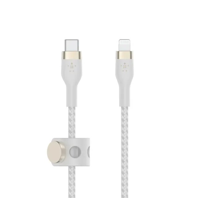 PRO FLEX LIGHTNING/USB-C CBL FA/USB-C SILICONE CABLE SUPPORTS FA, 2 m, biały