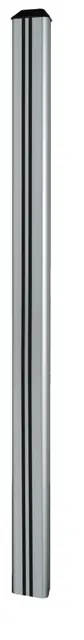 Vertical Support Column for Floor Stands - 1.8m, srebrna