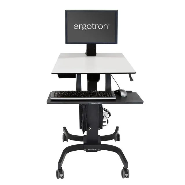 WORKFIT-C SINGLE LD/SIT-STAND WORKSTATION