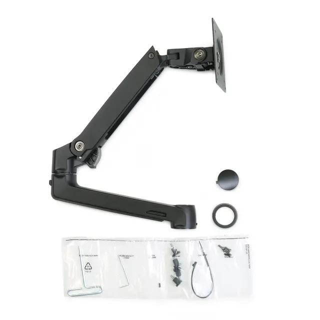LX DUAL STACKING ARM EXTENSION/AND COLLAR KIT MATTE BLACK