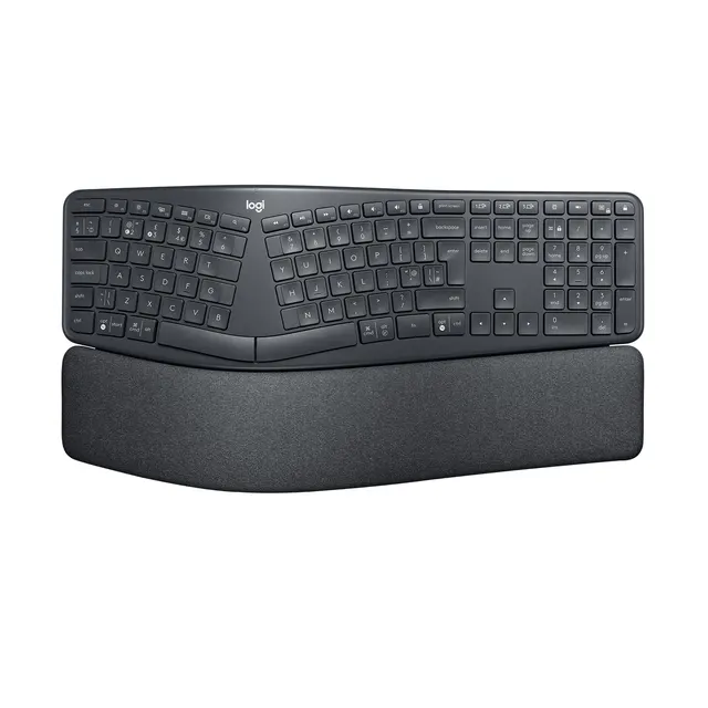 Klawiatura bezprzewodowa Logitech ERGO K860 czarna ergonomiczna