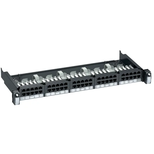 PANEL SLIDING TELECOM 19" 1U 50 PORT