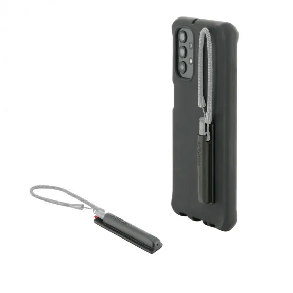 PACK OF 10 ADHESIVE RETRACTABLE/STYLUS HOLDER - BLACK
