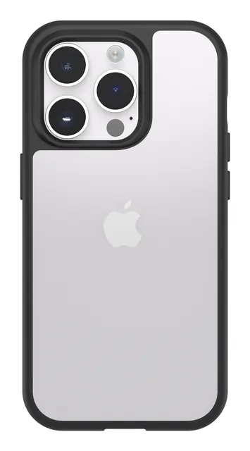 REACT IPHONE 14 PRO MAX - BLACK/CRYSTAL - CLEAR/BLACK - PROPACK