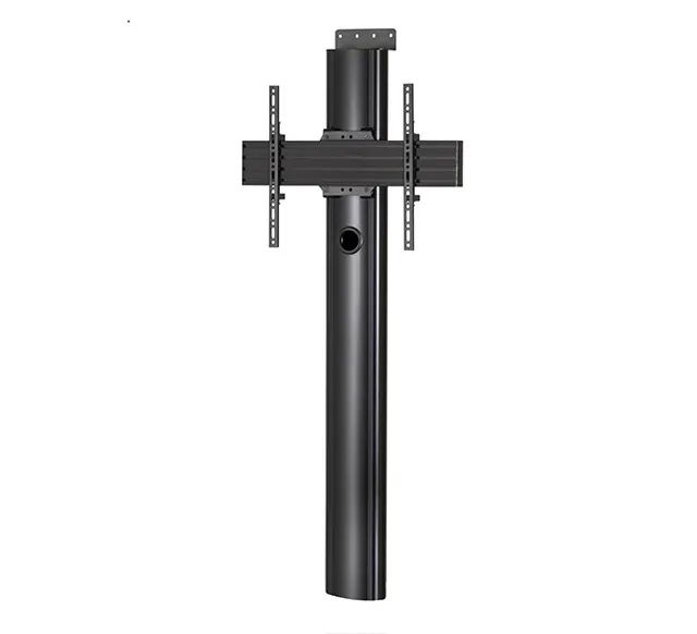 MODE-AL - Premium Floor-to-Wall Single Screen UC Stand (VESA 600 x 400) - 1.4m, 1,4 m, czarny