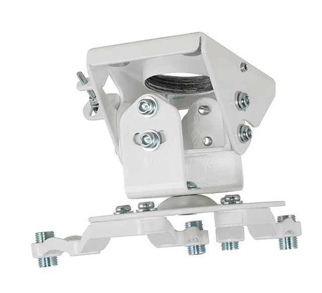SYSTEM 2 - Projector Ceiling Mount with Micro-adjustment, biały, bez słupa