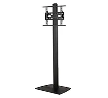 Flat Screen Floor Stand (VESA 600 x 400) - 1.8m Column, czarny