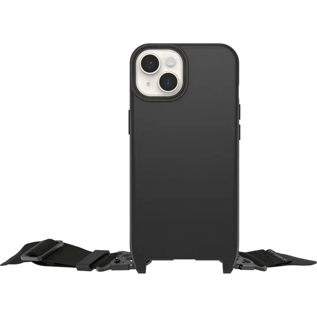 REACT NECKLACE CASE MAGSAFE/APPLE IPHONE 14 PLUS - BLACK - P
