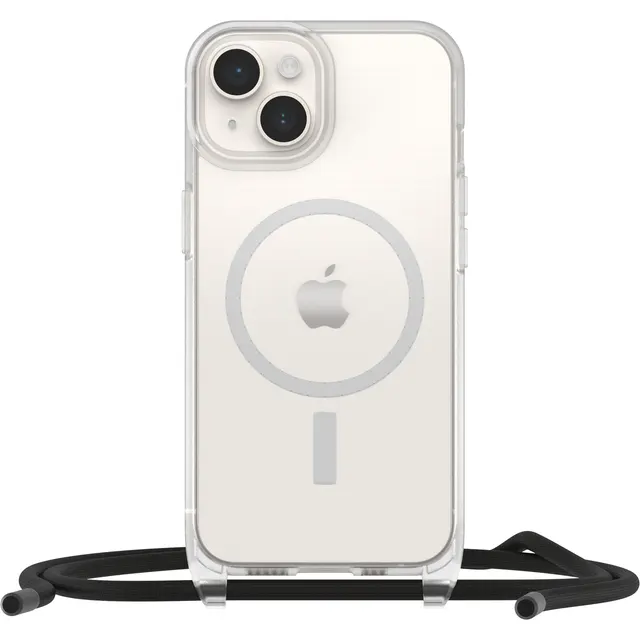 REACT NECKLACE CASE MAGSAFE/APPLE IPHONE 14 PLUS - CLEAR - P