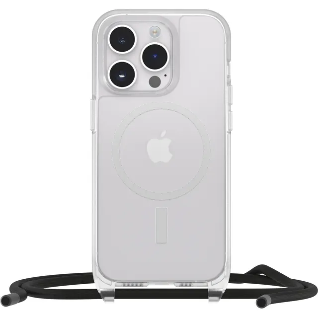 REACT NECKLACE CASE MAGSAFE/APPLE IPHONE 14 PRO MAX - CLEAR