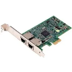 Dell - Broadcom 5720 Dual Port 1GbE BASE-T Adapter, PCIe LP, Customer Kit, V2, FW RESTRICTIONS APPLY - 345CW