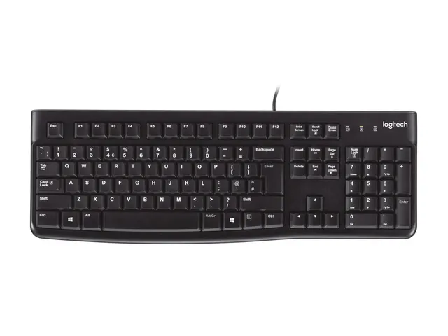 Klawiatura przewodowa Logitech K120 Czarna