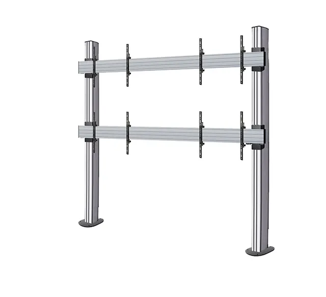 SYSTEM X - 108 inch LG LSAC LED Bloc Ultimate Bolt-Down Videowall Display, 2x2 (108"), czarno-srebrny