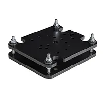 SYSTEM X - Bolt-Down Floor Base with Level Adjustment