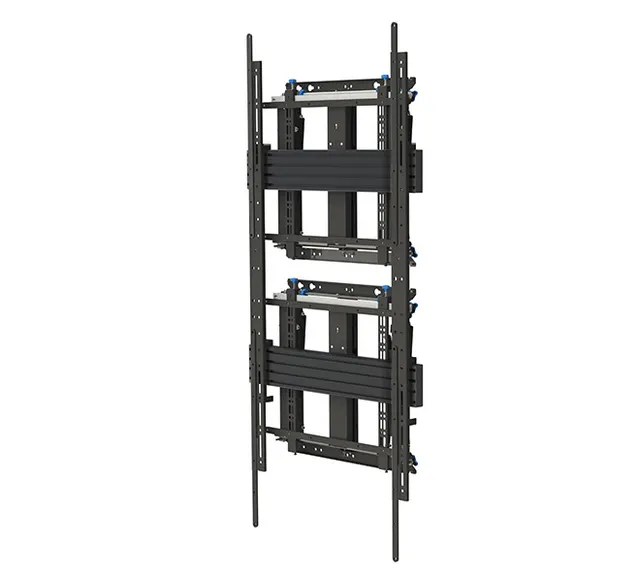 SYSTEM X - Soft-Open Full Service Portrait Wall Mount For LG® 110UM5J-B (VESA 1600 x 800)