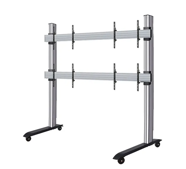 SYSTEM X - 108 inch LG LSAC LED Bloc Ultimate Mobile Videowall Display, 2x2 (108"), czarno-srebrny