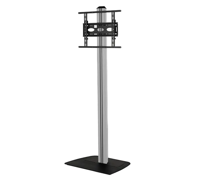 Flat Screen Floor Stand (VESA 600 x 400) - 1.8m Column, czarno-srebrny