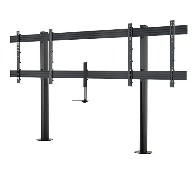 SYSTEM X - XXL Twin Screen VC Bolt-Down Stand (VESA 1000 x 800), czarny