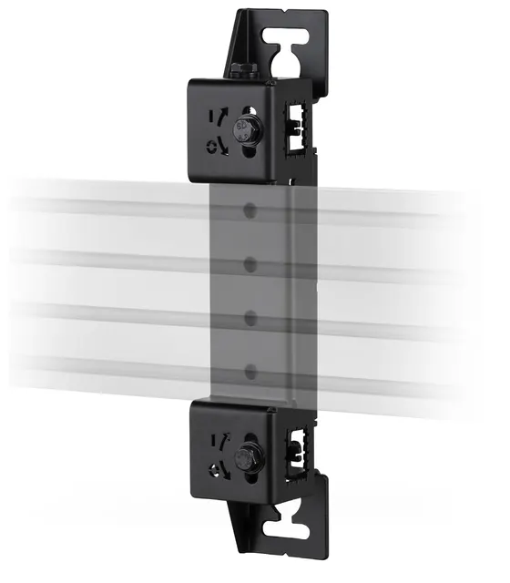 SYSTEM X - Adjustable Height and Depth Rail Mounting Bracket