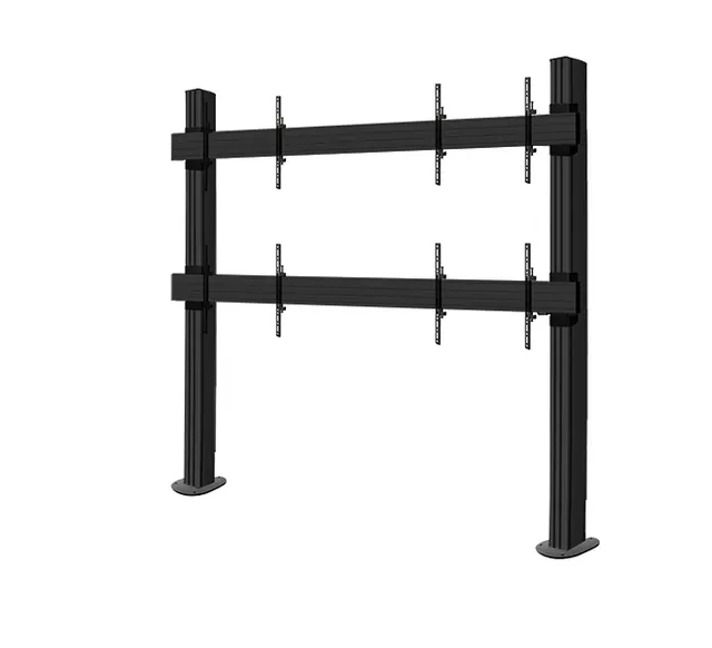 SYSTEM X - 108 inch LG LSAC LED Bloc Ultimate Bolt-Down Videowall Display, 2x2 (108"), czarny