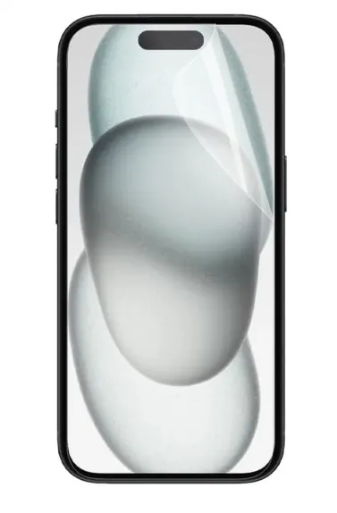 SCREEN PROTECTOR ANTI-SHOCK/IK06 - CLEAR FOR IPHONE 15 - IPH