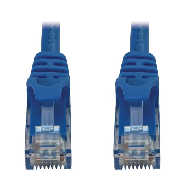 CAT6A 10G SNAGLESS MOLDED UTP/ETHERNET CABLE (RJ45 M/M) POE BL, niebieski, 3 m