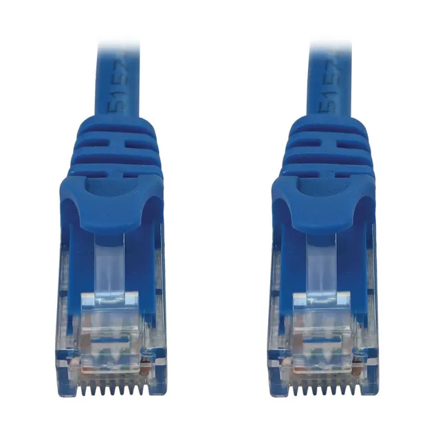 CAT6A 10G SNAGLESS MOLDED UTP/ETHERNET CABLE (RJ45 M/M) POE BL, niebieski, 7,6 m