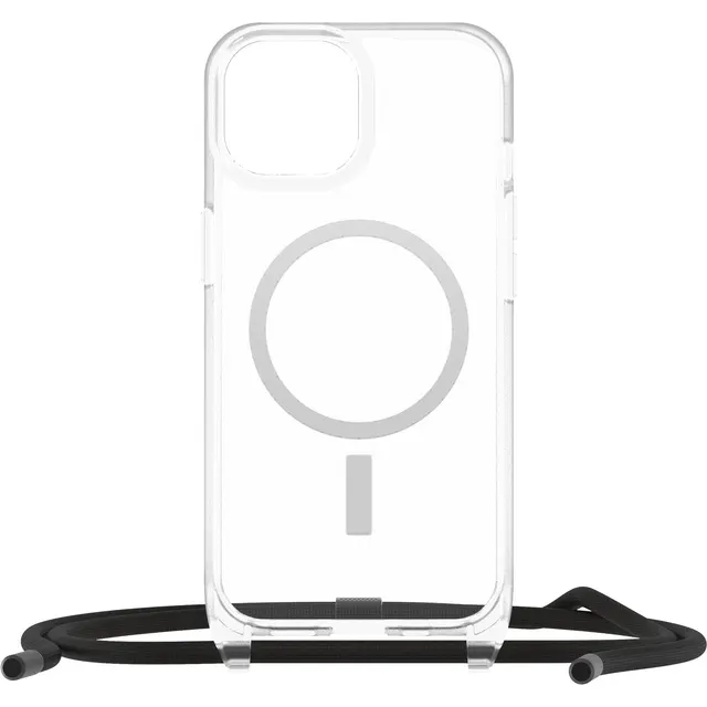 OB REACT NECKLACE MAGSAFE APPLE/IPHONE 15 CLEAR PP