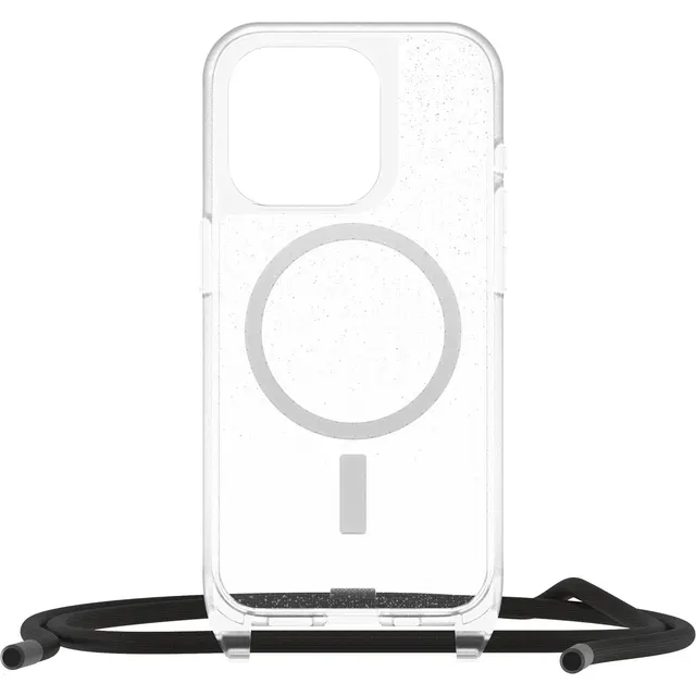 OB REACT NECKLACE MAGSAFE APPLE/IPHONE 15 PRO STARDUST CLEAR PP