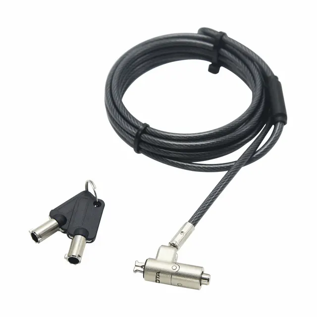 SECURITY CABLE NANO LOCK ULTRA/SLIM MASTERKEYED 2.5X6 MM SLOT