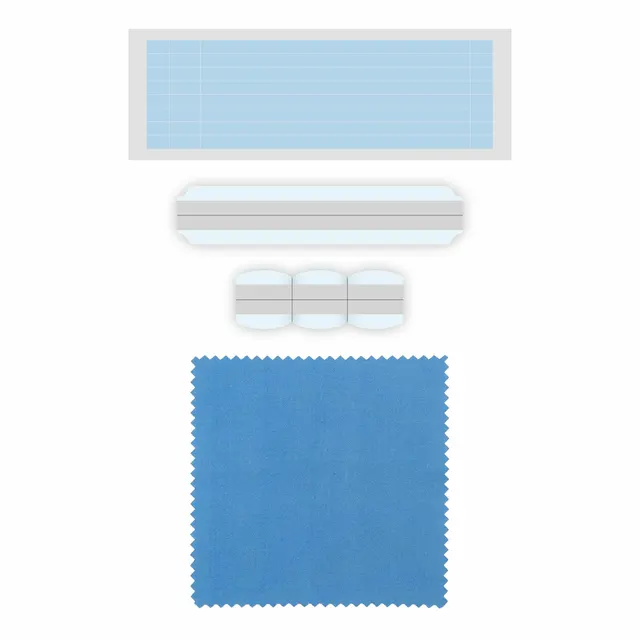 SECRET - CORNER FIXATION SET/TRANSPARENT